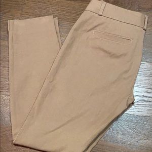 Banana Republic Sloan pants, khaki, size 0